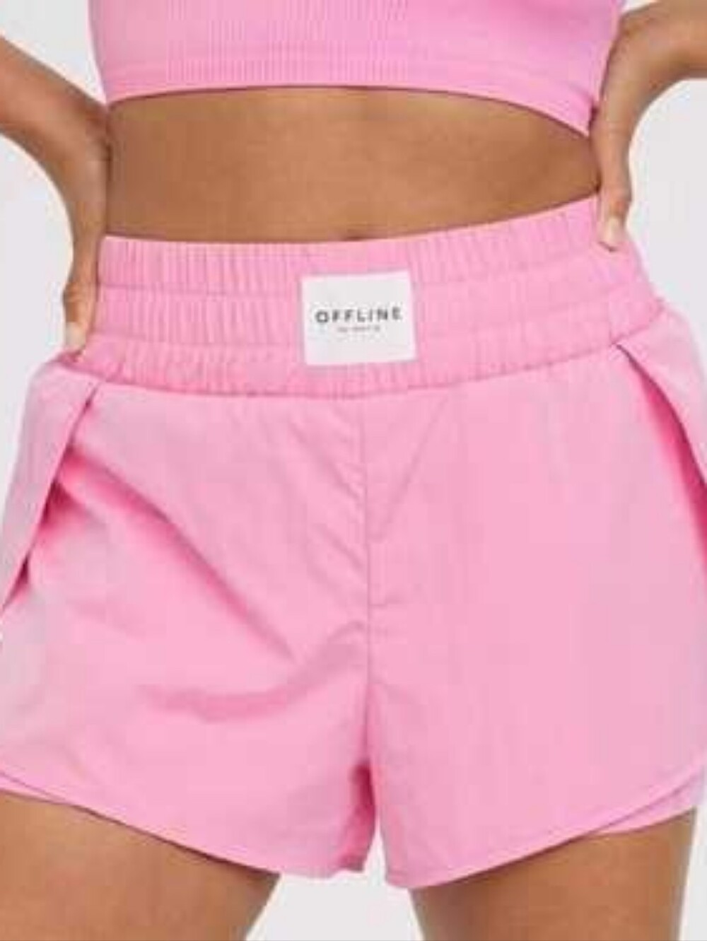 Offline By Aerie Large Pink Running Shorts